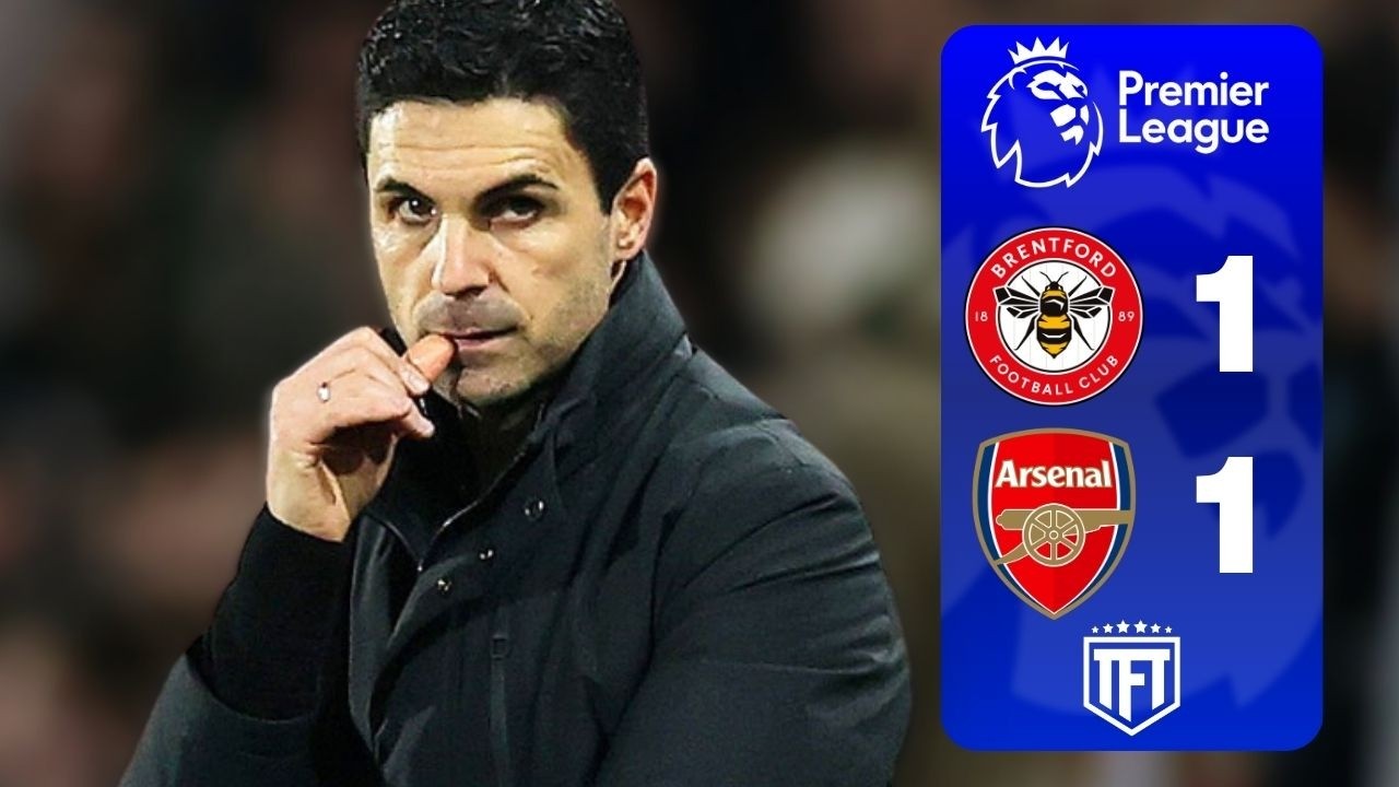 Arsenal DROP HUGE POINT! 4 POINTS Reamin! Brentford 1-1 Arsenal Highlights