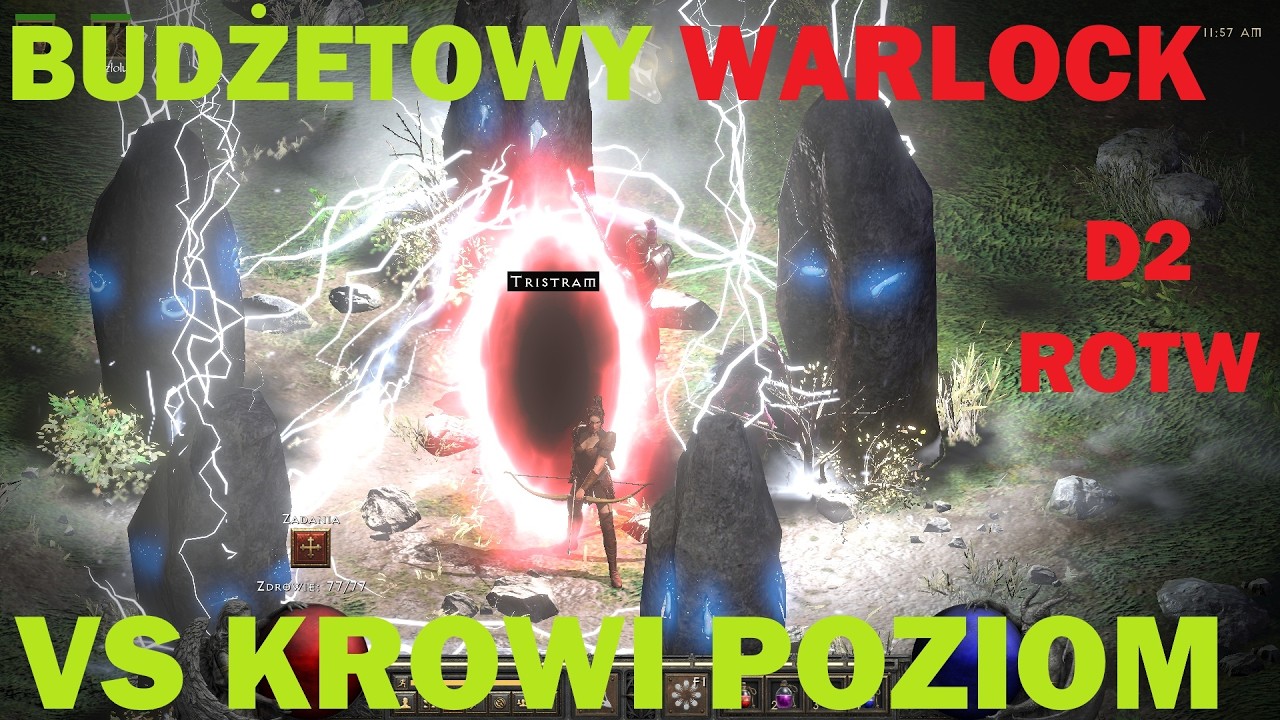 BUDŻETOWY WARLOCK VS KROWY DIABLO 2 ROTW