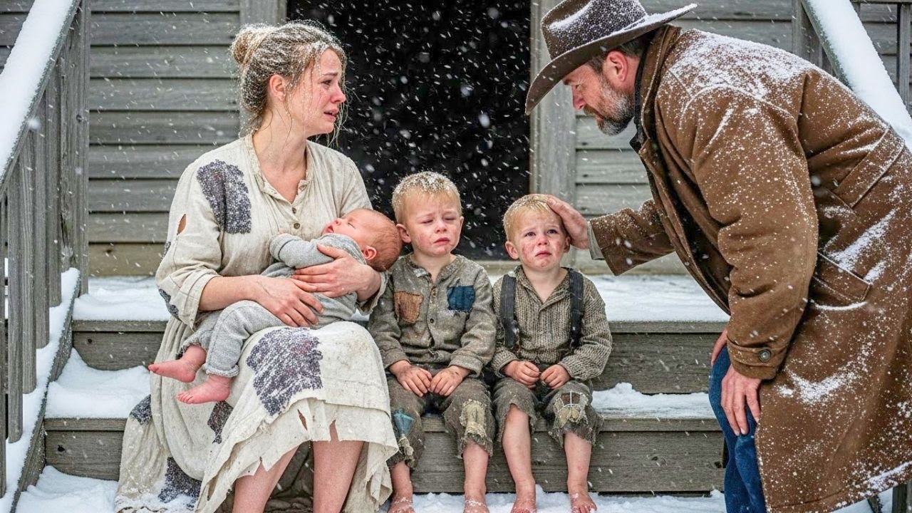 Rejected Widow With Three Sons Had Nowhere to Go — Until a Cowboy Said, “I’ll Take You Home”