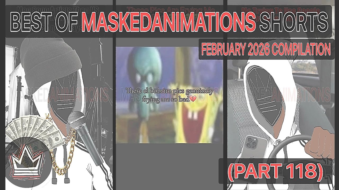 MASKEDANIMATIONS Shorts Compilation 😳😱🔥💯☠️ || Part 118 (February 2026)
