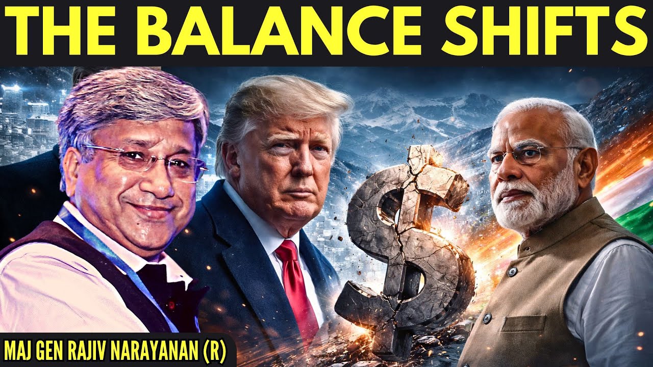 Trump's Davos push; EU FTA; India’s e-Rupee Outflanking the US Dollar? • Maj Gen Rajiv Narayanan (R)