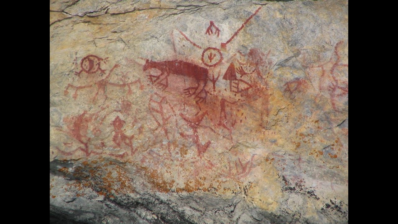 First Nation's Pictographs in Canada