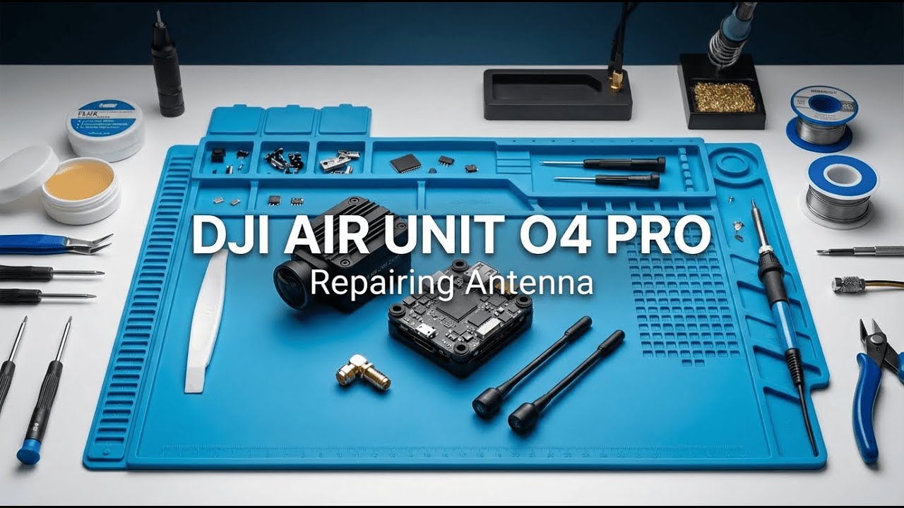 My Pavo 20 PRO Crashed | DJI O4 Air Unit Pro Antenna Issue