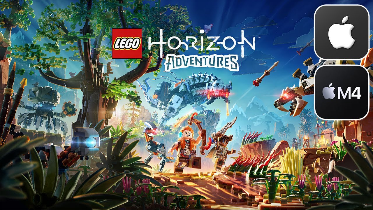 LEGO Horizon Adventures on Mac! (CrossOver 24) (Base Model M4 Mac Mini)