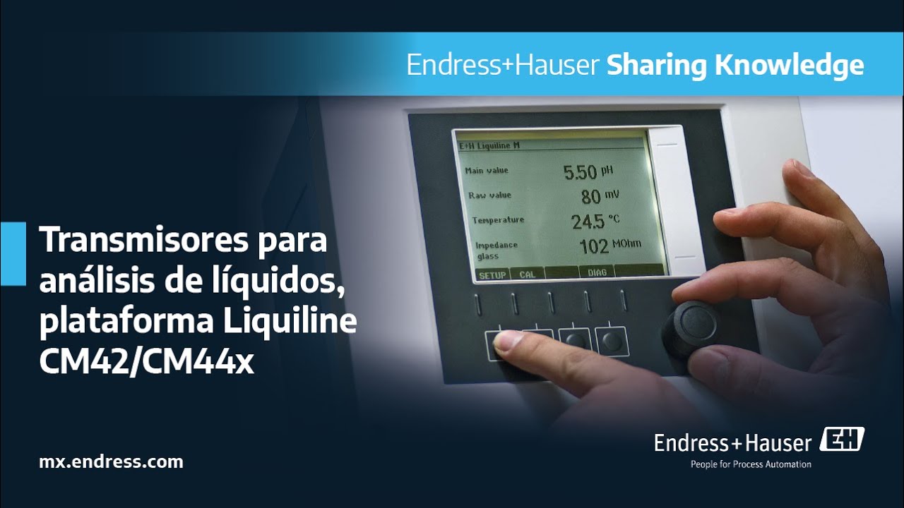 Transmisores para análisis de líquidos | Plataforma Liquiline CM42/CM44x