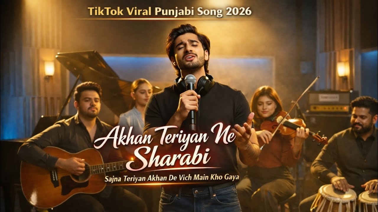 Akhan Teriyan Ne Sharabi 😍 | Punjabi Romantic Song 2026 🎶