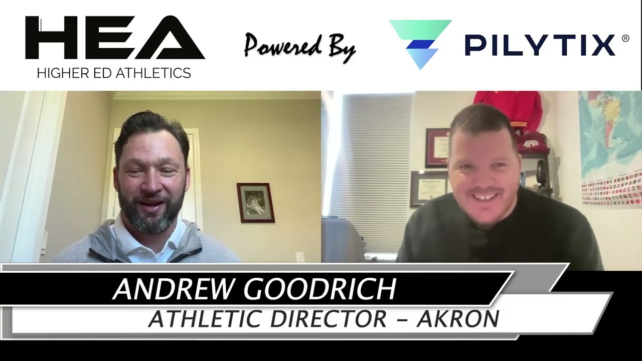 Akron Athletic Director Andrew Goodrich