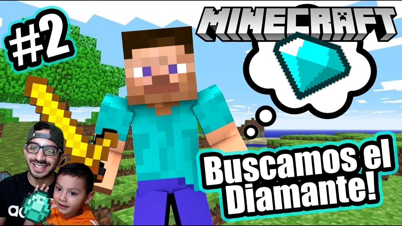 Buscamos Diamante en Minecraft | Encontramos un Tesoro | Juegos Karim Juega