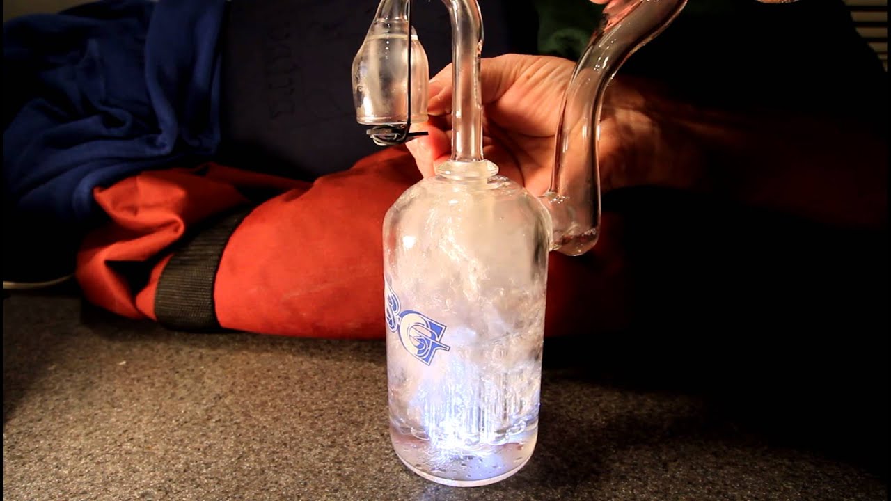 HBG Grenade Bubbler with Labworx Ti Skillet