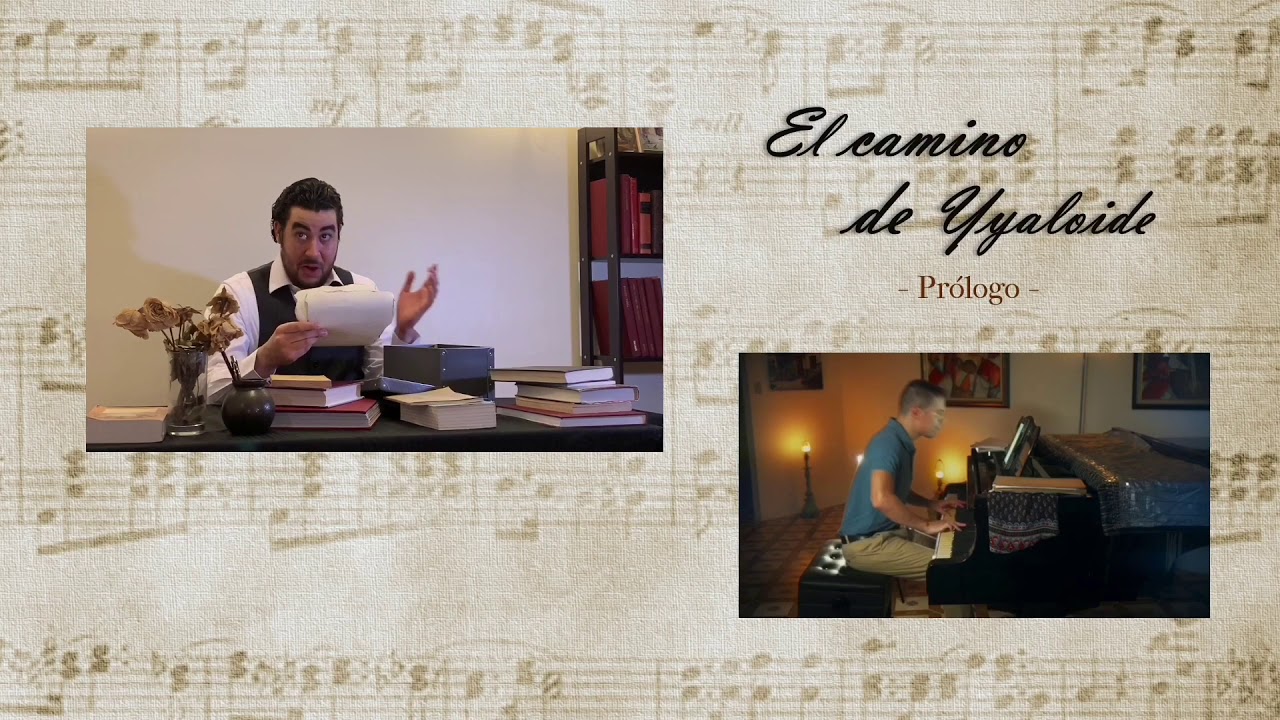 Ricardo José Rivera interpreta el Prólogo de El camino de Yyaloide