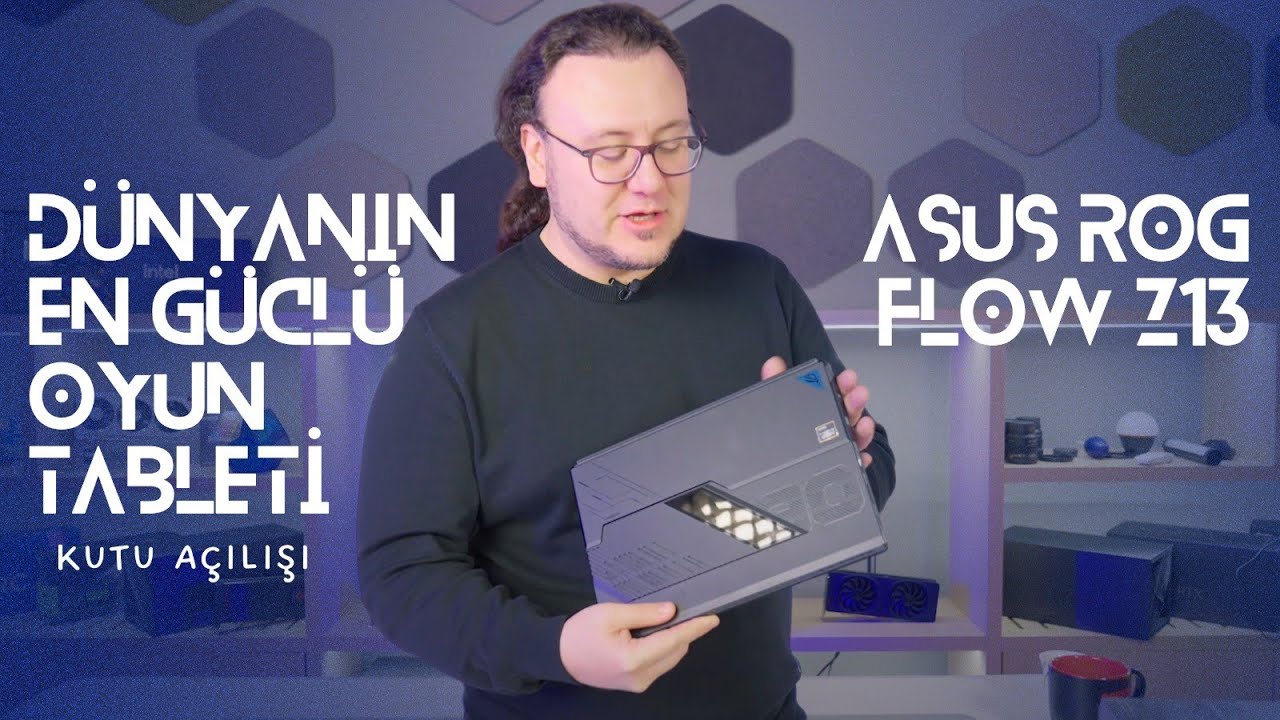 Dünyanın En Güçlü Oyun Tableti: ASUS ROG Flow Z13 Kutu Açılışı ve İlk Bakış