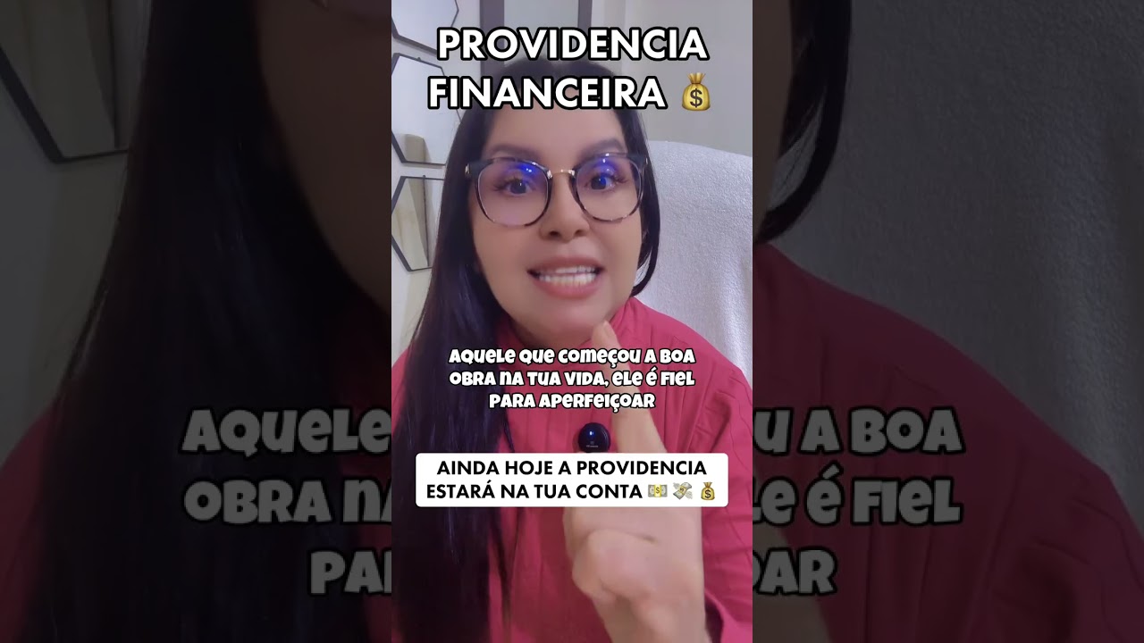 AINDA HOJE A PROVIDENCIA ESTARÁ NA TUA CONTA 💰💰💰