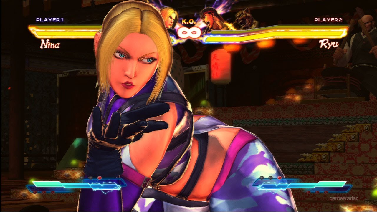 Nina Character Demo - Street Fighter X Tekken