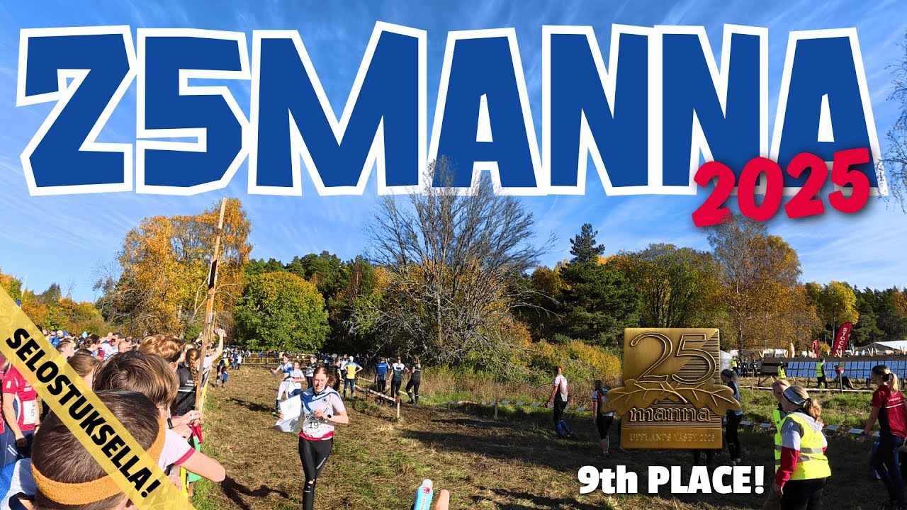 🗺️🌲25manna 2025 - 9 sija! - 7 osuus - Selostuksella! | 📹Suunnistus