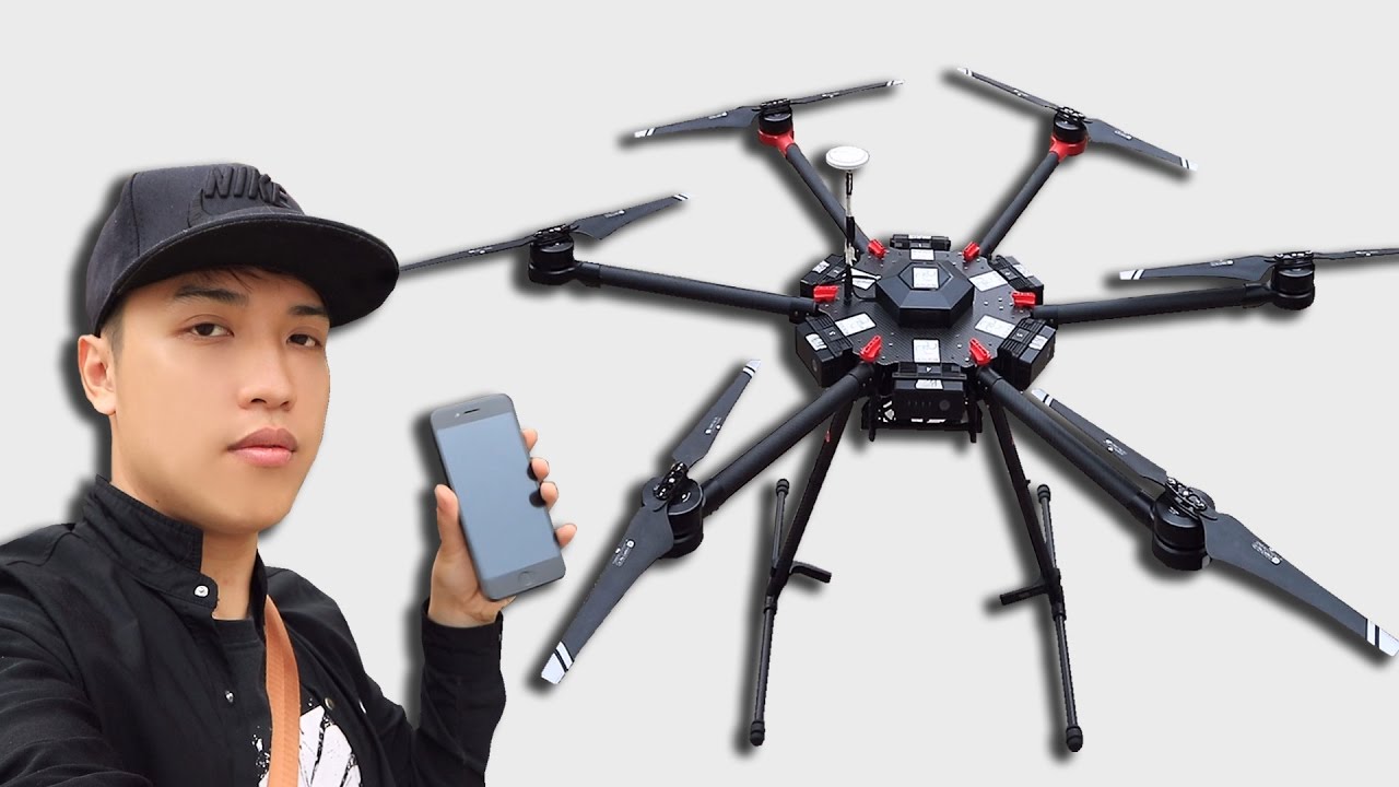 NTN - Thử Thả Điện Thoại Từ Trên Cao Với Flycam (Dropping Smartphone By Flycam)