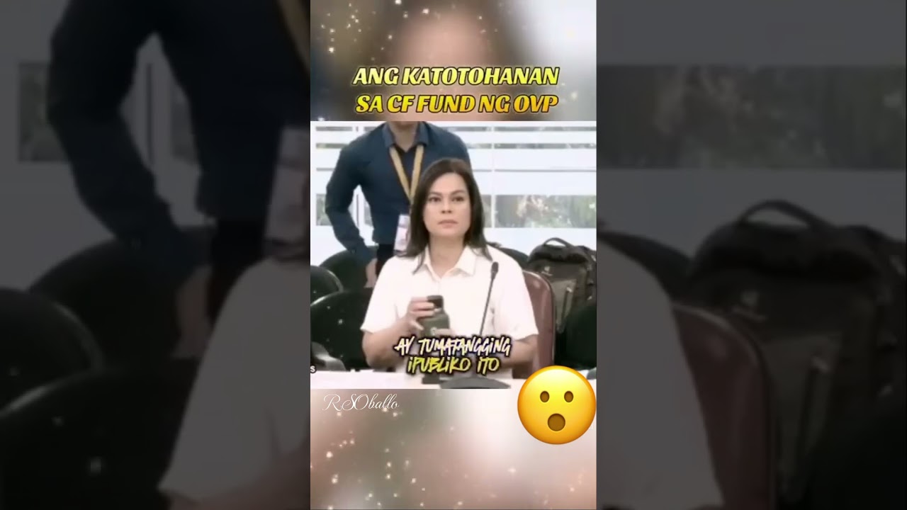 VP SARAH DUTERTE CONFIDENTIAL FUNDS Explained