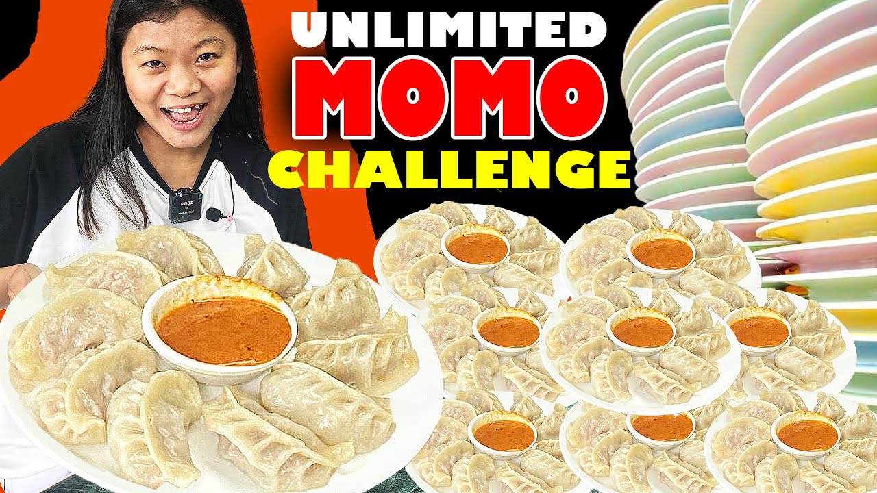 Unlimited Pork/Chicken Challenge | Live Mukbang | Nepali Mukbang | MOMO Mukbang