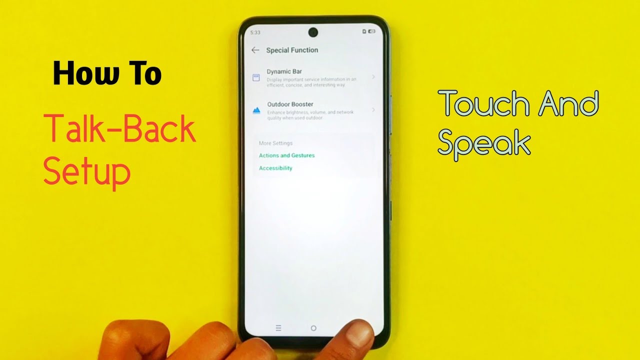 Infinix Hot 60i | How To Talk-Back | Touch And Speak | Talk-Back Setup 