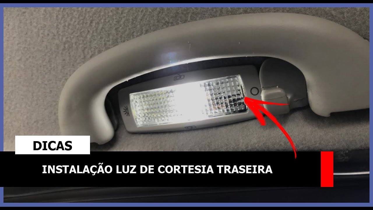 DICAS | INSTALAÇÃO LUZ DE CORTESIA TRASEIRA NO FIESTA