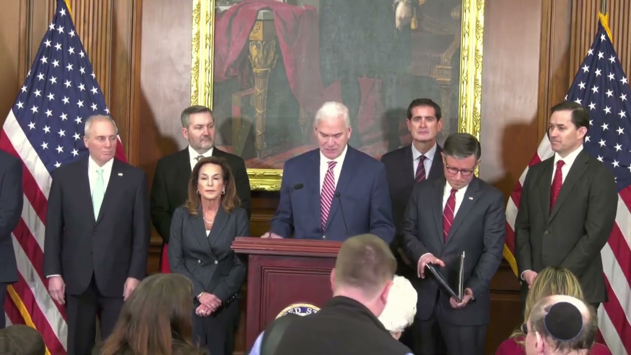 House Majority Whip Tom Emmer joins House Leadership Press Conference | February 24, 2026