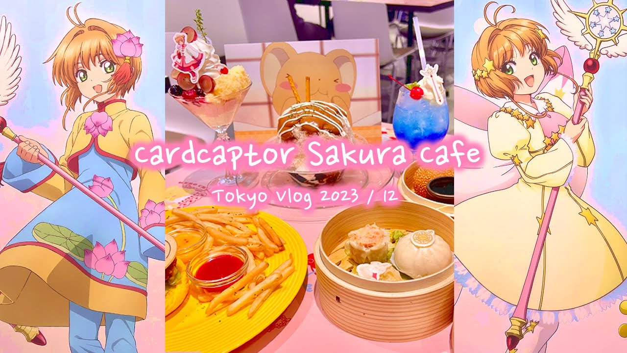 Cardcaptor Sakura Cafe in Shibuya | Travel Vlog