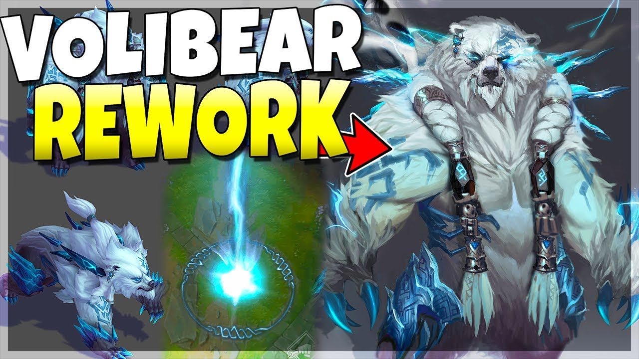 VOLIBEAR REWORK!!! New Update + New Abilities (E In-Game Look) - League of Legends