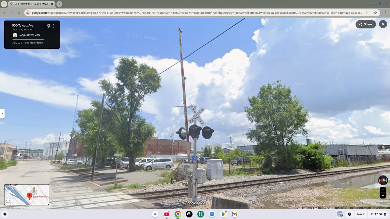 Railroad crossing signals in the North side of St Louis part 2