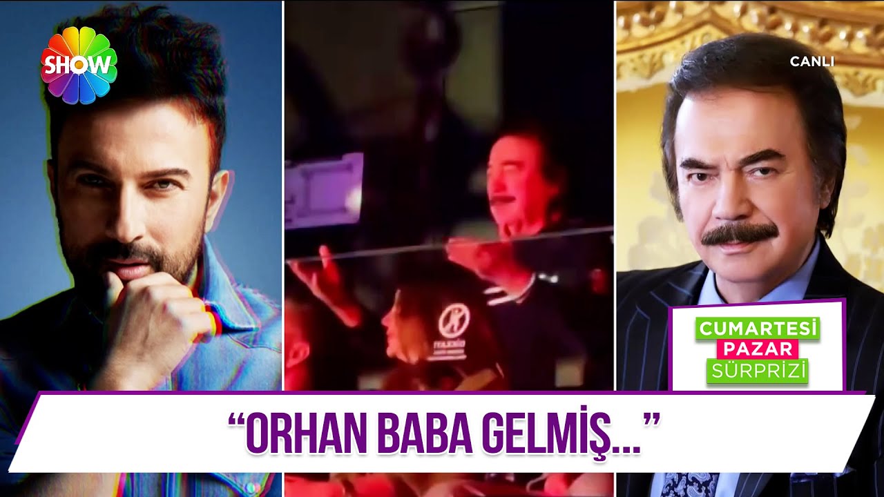 Orhan Gencebay, Tarkan konserini izledi!
