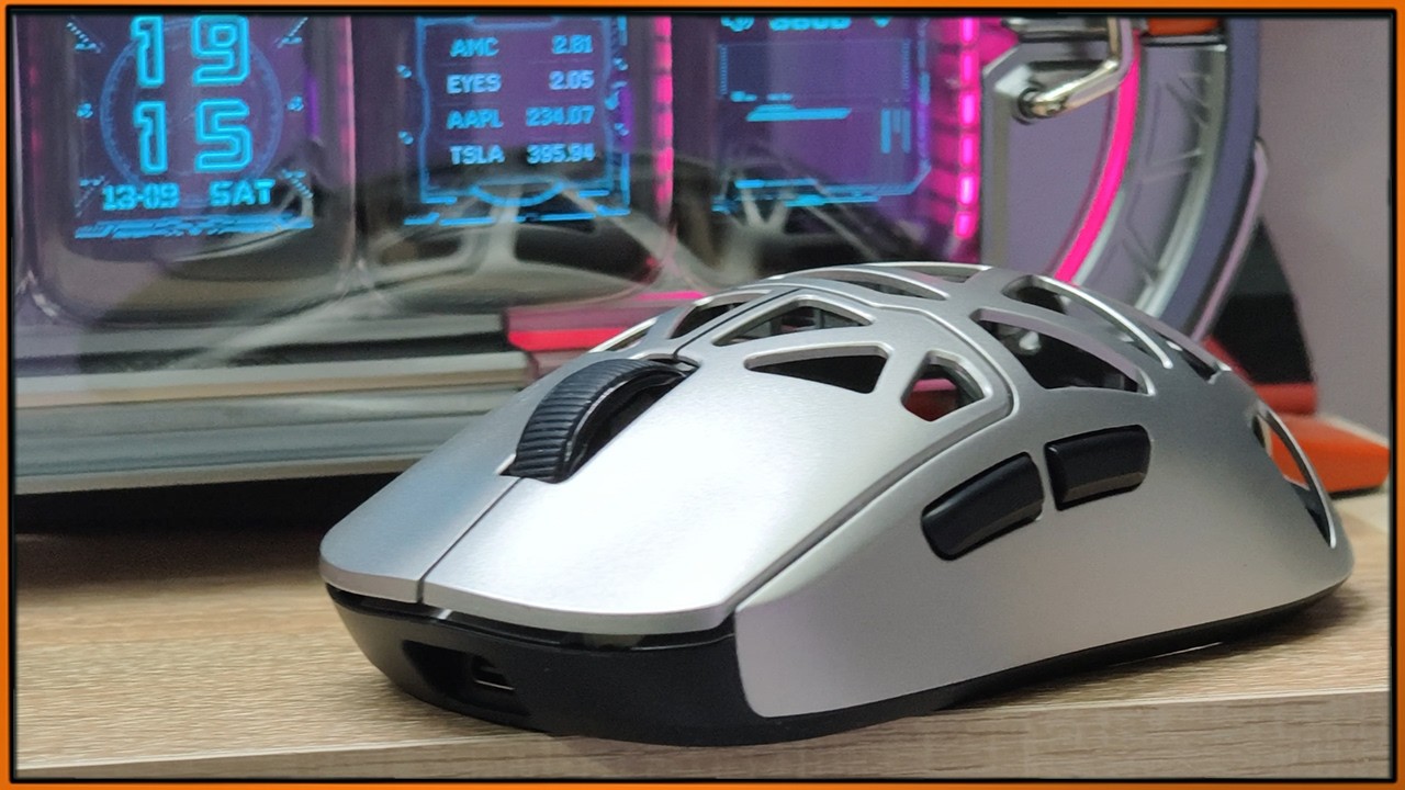 Магниевый корпус, небольшой вес и все еще достойная начинка - Mchose AX5 Pro Max #Mchose #Мышка