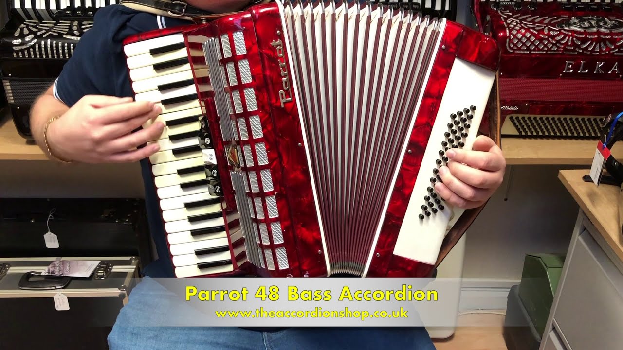 Parrot 48 Bass Accordion