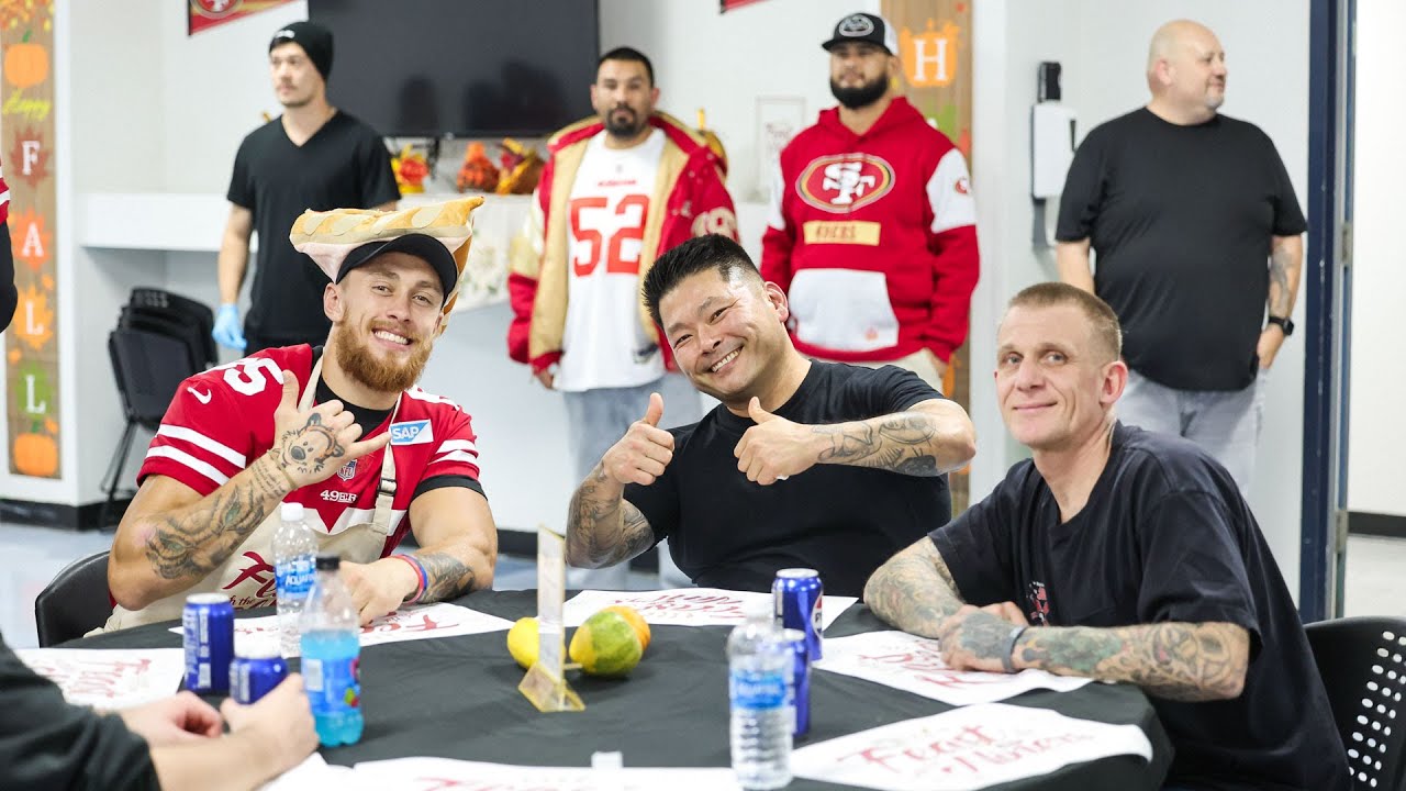 49ers Players Serve Meals to Unhoused at ‘Feast with the Niners’ Event | 49ers
