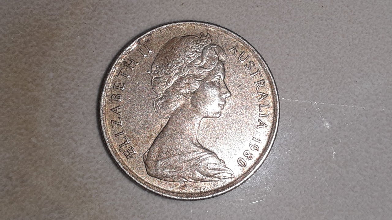 coin 5 cent 1980 (australia)