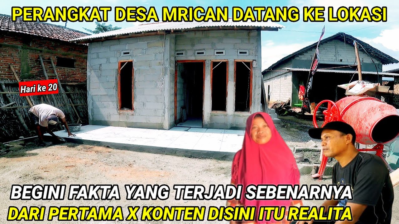 DARI AWAL DATANG di RUMAH BU NURYANI  BUKAN SEMATA KONTEN NAMUN ITU REALITA