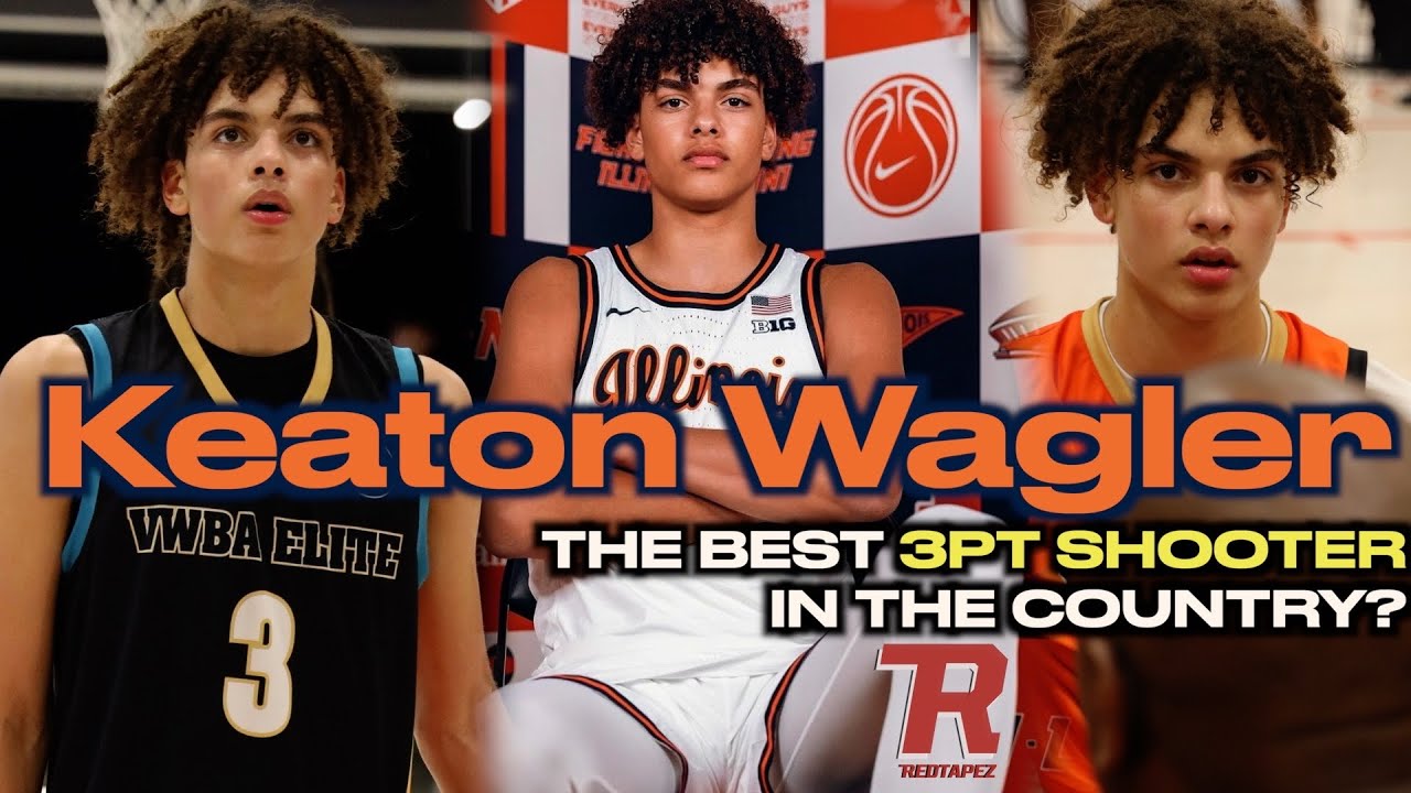 Illinois Commit 4⭐️ Keaton Wagler BEST Plays of Summer | VWBA Elite and Shawnee Mission Northwest