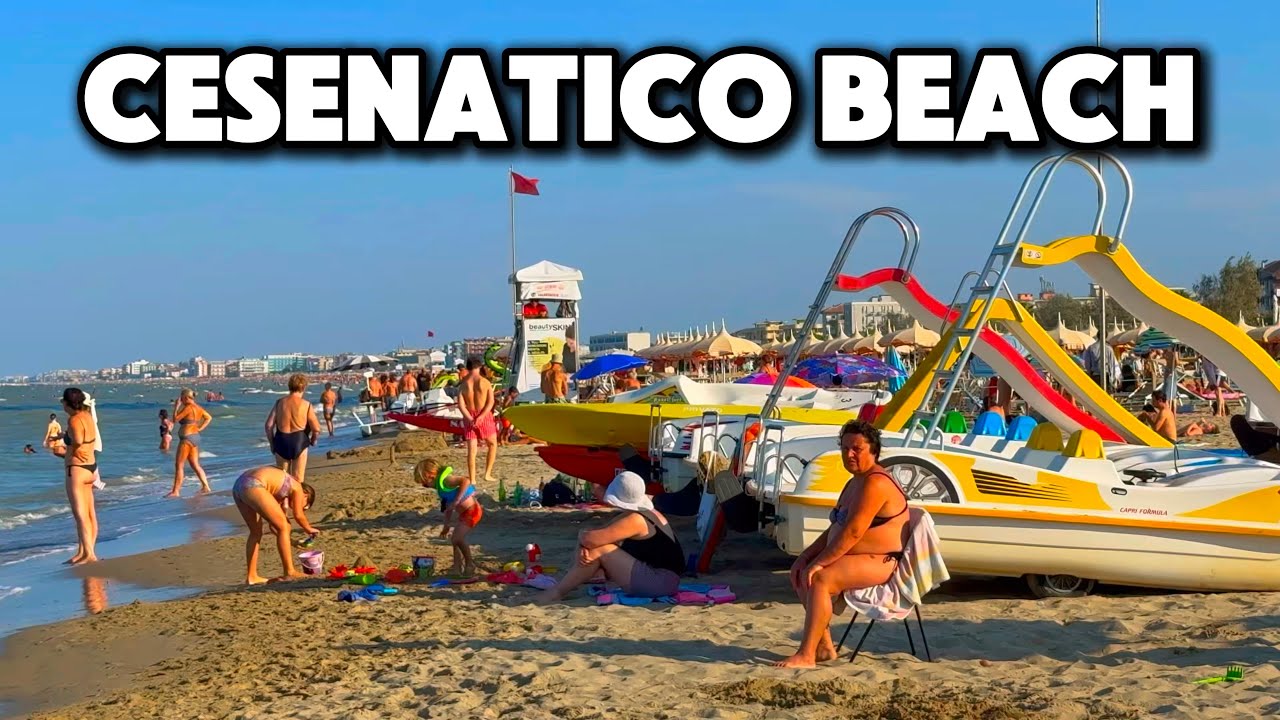 Free Beach in Cesenatico | Italy | Summer 2025