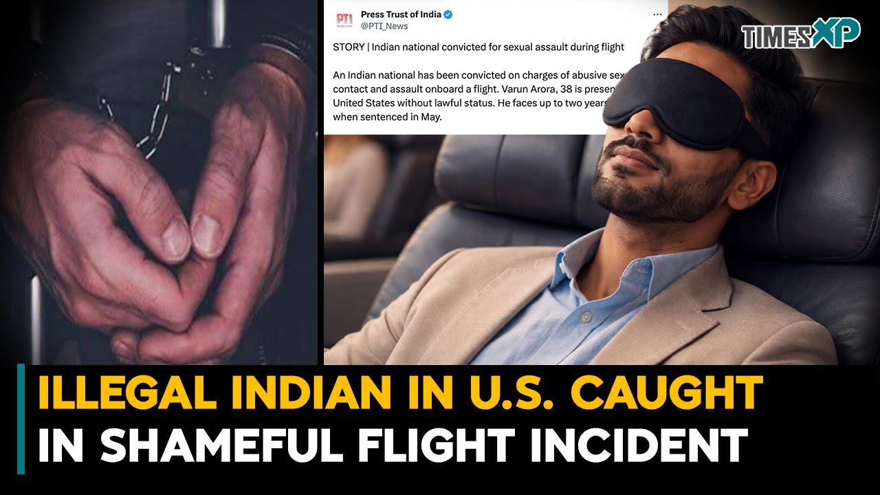 Illegal Indian In The U.S. Caught In Shameful Flight Incident| U.S. News