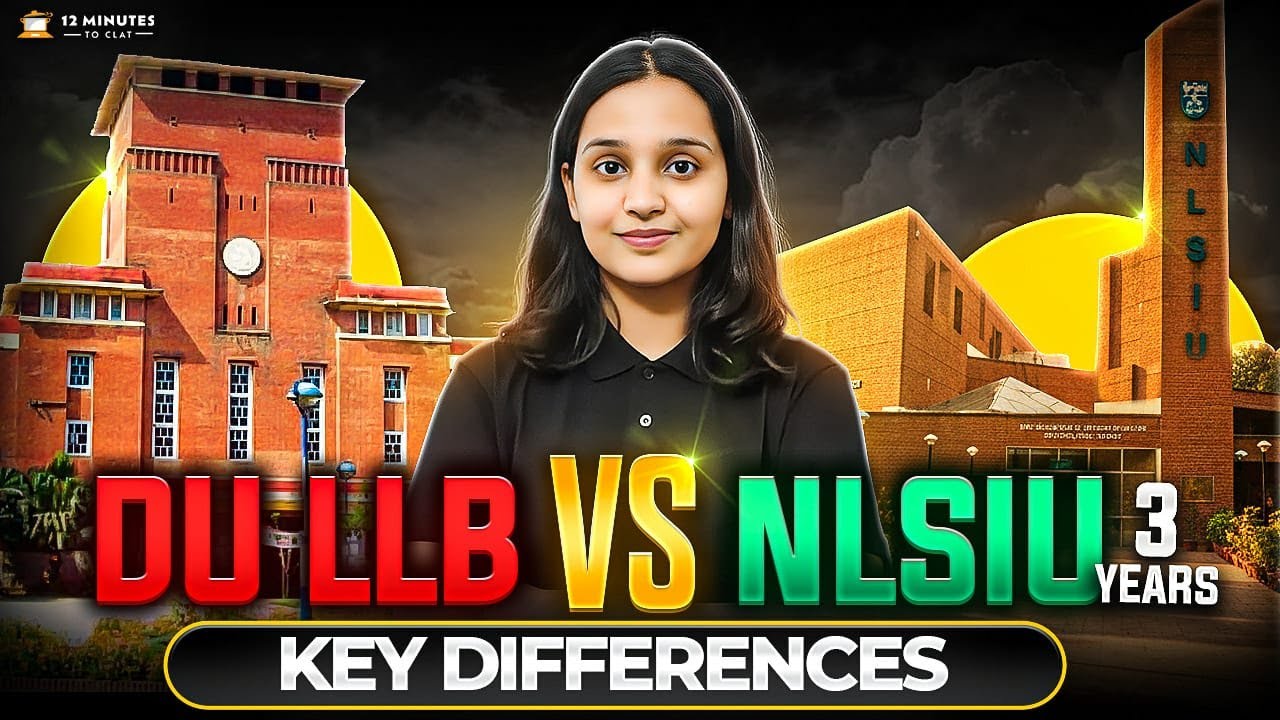 DU LLB vs NLSIU Bangalore (3 Year LLB) ⚖️ Fees, Placements & Reality Check 2026