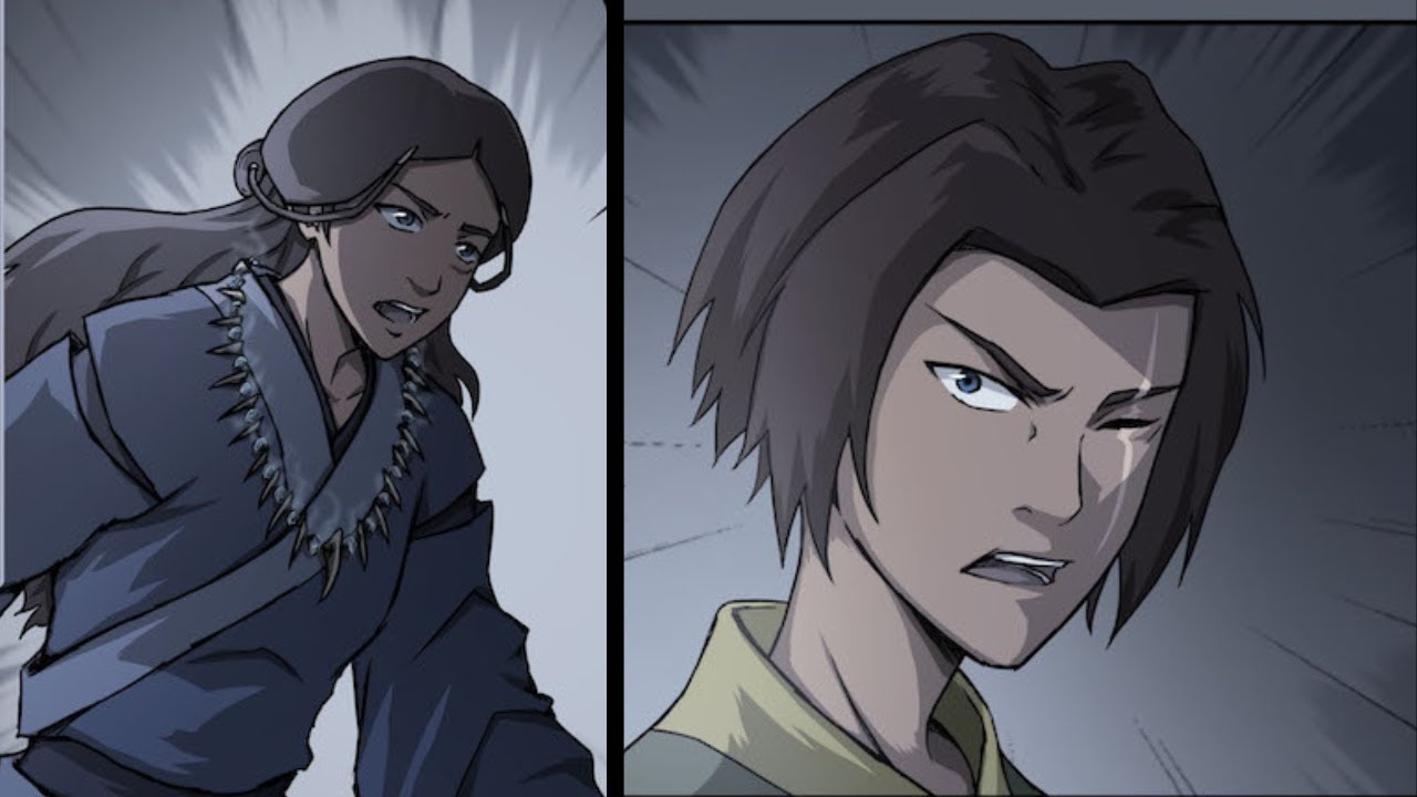 KATARA AND SOKKA PLAN TO CAPTURE BA SING SE | ATLA Fan Comic | Distorted Reality