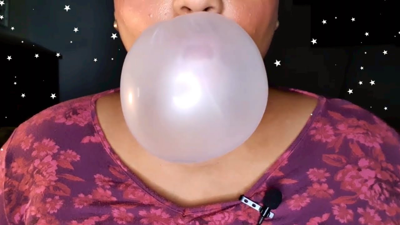 ASMR *ÉPICO* Masticando chicle y haciendo bombas (Popping Gum) ASMR ESPAÑOL