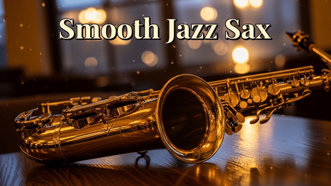 Smooth Saxophone Jazz 🎷 Cozy Lounge Cafe Music for Peaceful Focus (1+ Hours) | Inspired by Kenny G