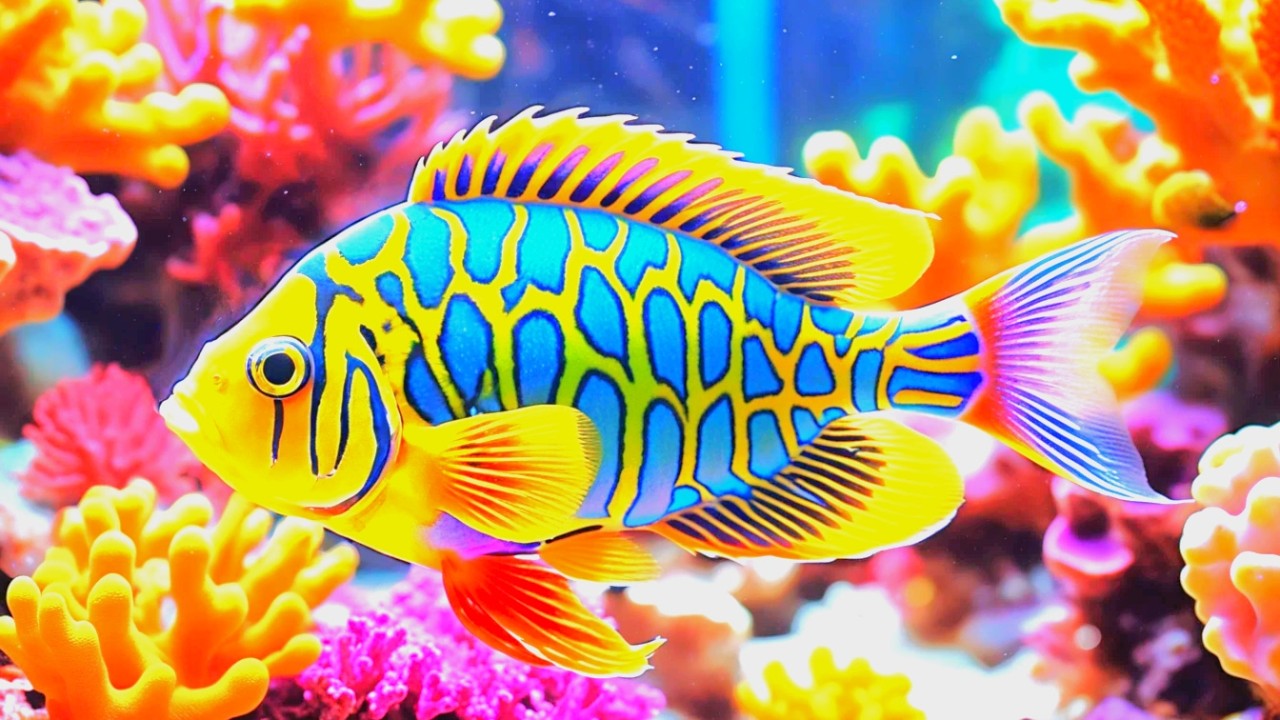 The Best 4K Aquarium - Dive Into The Mesmerizing Underwater Realm, Sea Jellyfish