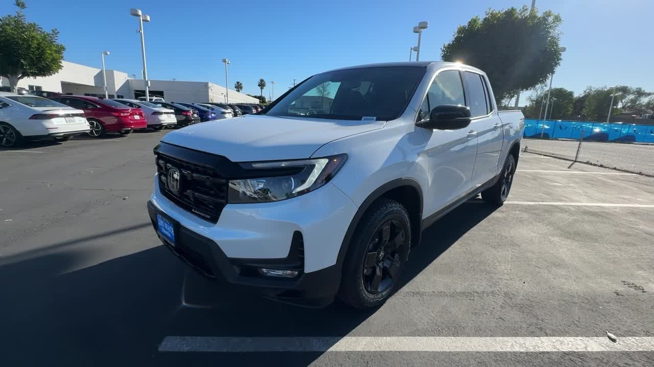 2026 Honda Ridgeline Black Edition Two-Tone Long Beach, Torrance, Compton, Anaheim, Los Angeles...