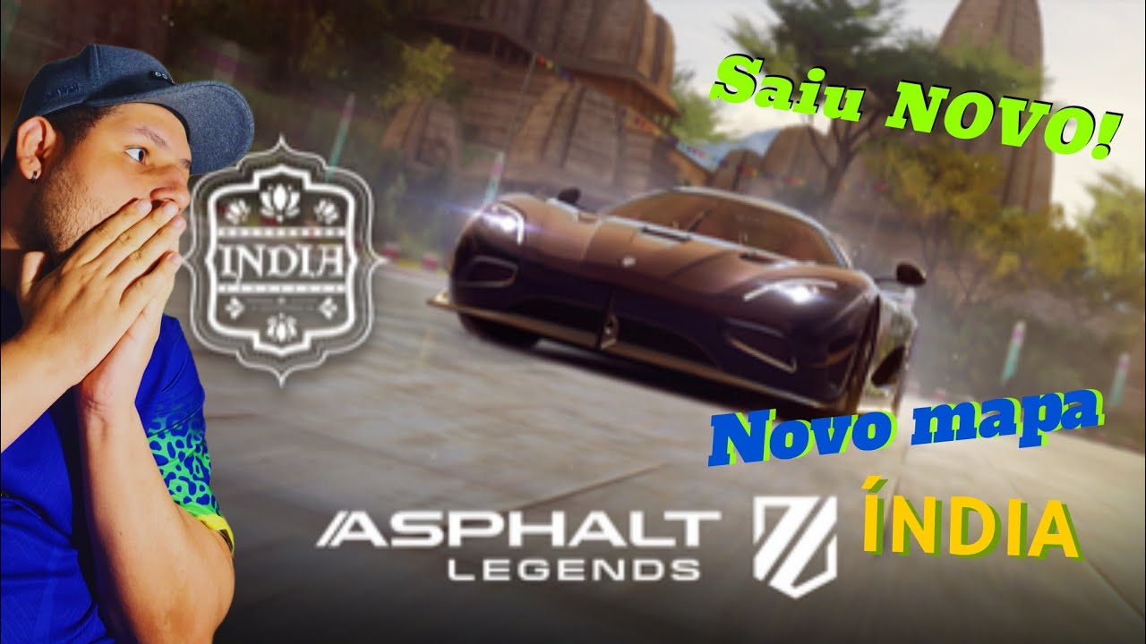 Asphalt Unite Saiu NOVO! | Esse Que está todos FALTA UM CARROS, NOVO Mapa (Índia) 😧