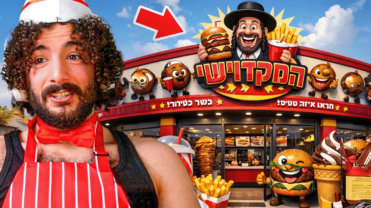 מקדונלדס מפחדים מהמסעדה שפתחתי…. 
