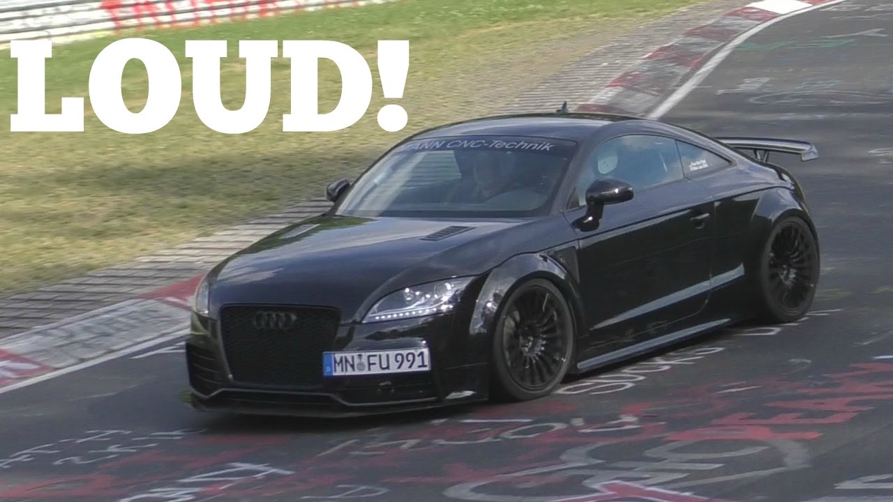 Straight Piped Audi TT-RS on the Nürburgring!