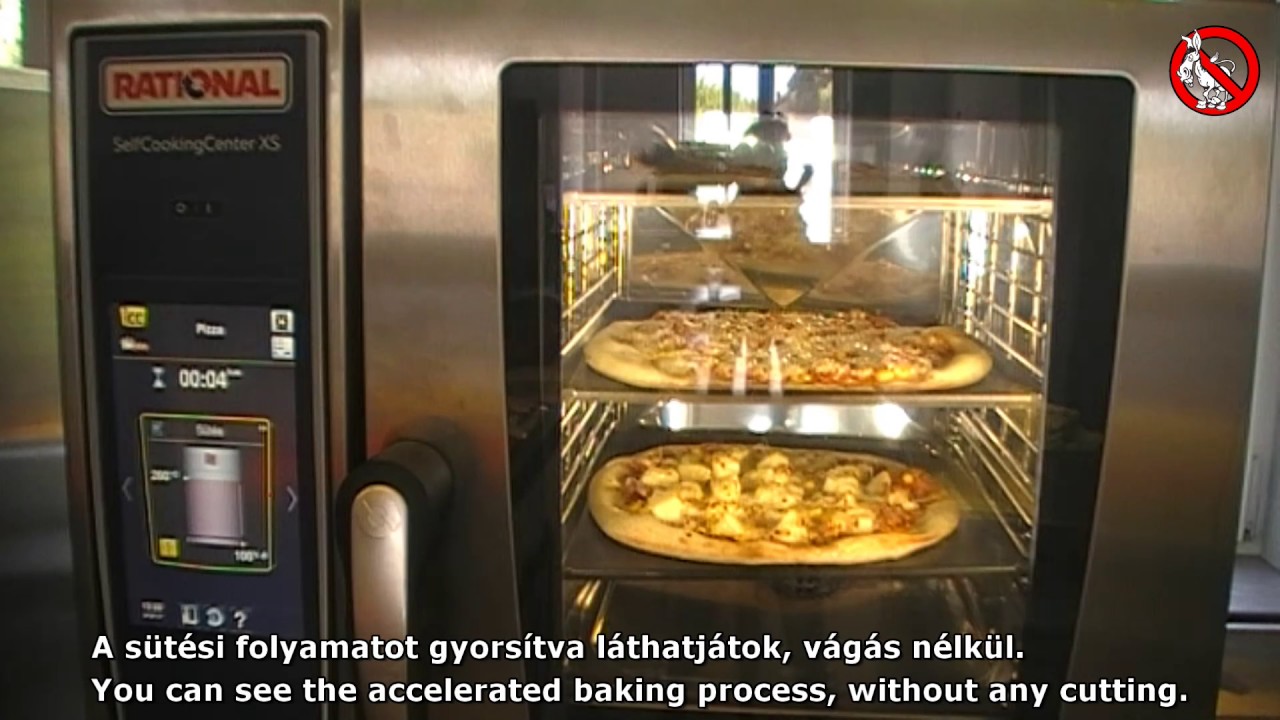 Chef Training - RATIONAL - Pizza sütés
