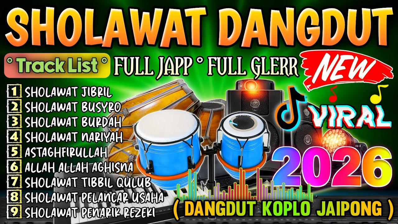 SHOLAWAT KOPLO FULL ALBUM TERBARU MENYAMBUT RAMADHAN 2026 SHOLAWAT JIBRIL PENARIK REZEKI DAHSYAT