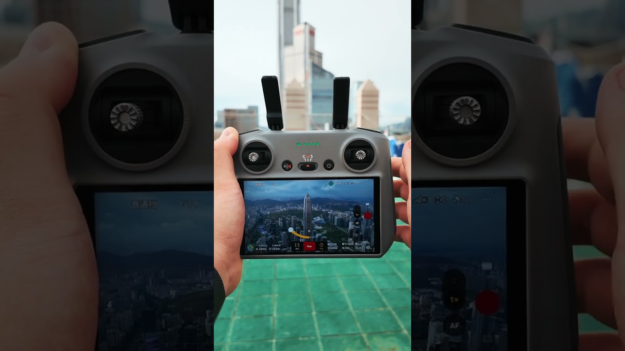How to do a 360&deg; drone orbit using DJI Air 3 🔄 #tutorial