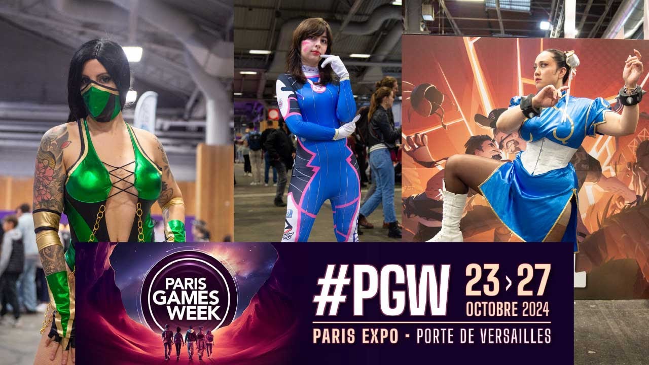 Best cosplay Paris Games Week 2024  (media cos )