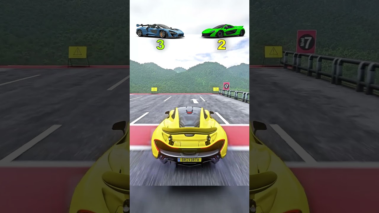 McLaren Senna Vs McLaren P1